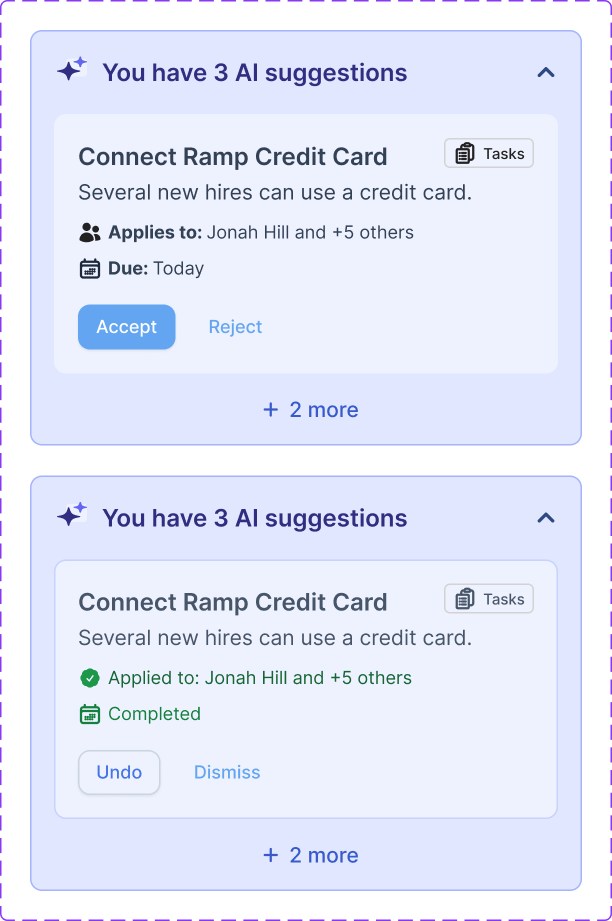 Smart suggestions